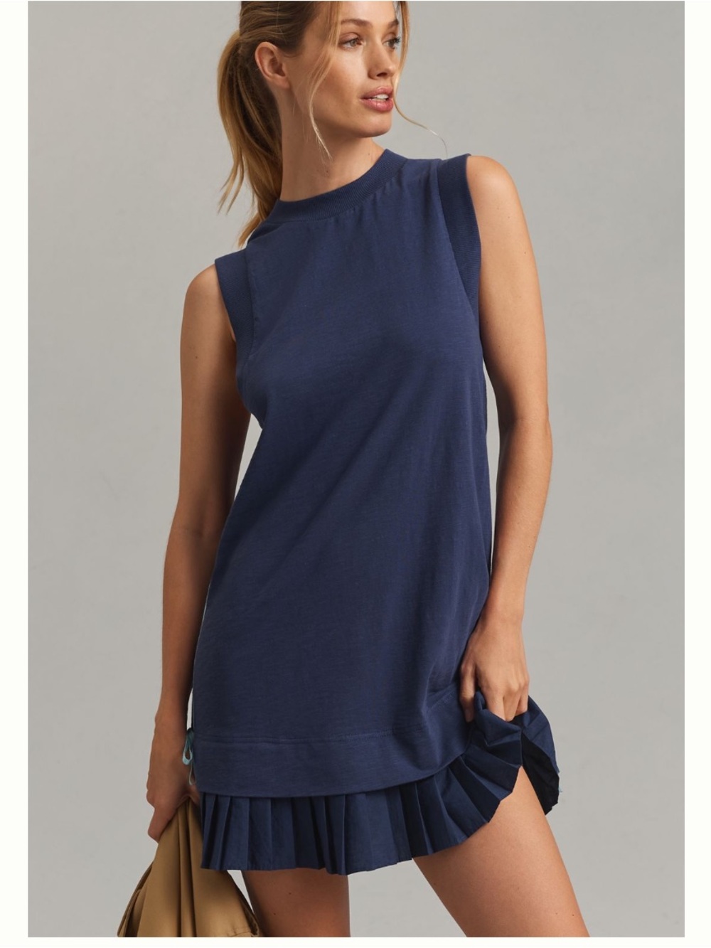 NWT - Daily Practice by Anthropologie Layer Up Mini Dress - Medium